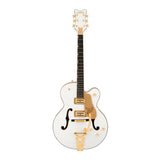 Gretsch SYNCHROMATIC FALCON Hollow Body Single-Cut with Bigsby (Snowcrest White)