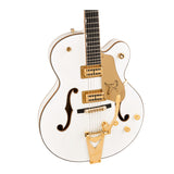 Gretsch SYNCHROMATIC FALCON Hollow Body Single-Cut with Bigsby (Snowcrest White)