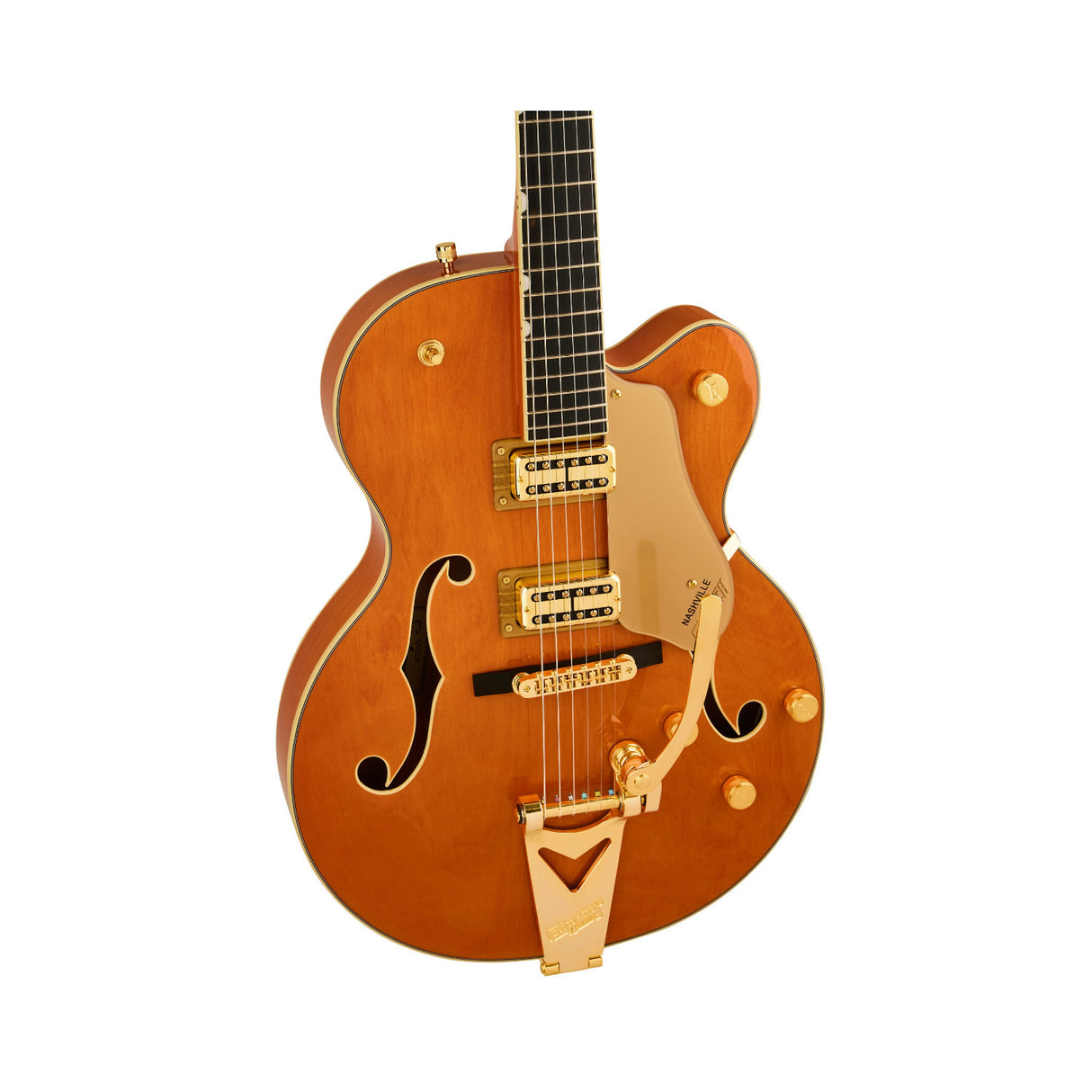 Gretsch Synchromatic Nashville 6-String Electric Guitar (50s Orange Stain)