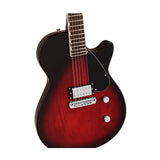 Gretsch Electromatic Jet Club 1 Pickup 6-String Electric Guitar (Claret Burst)