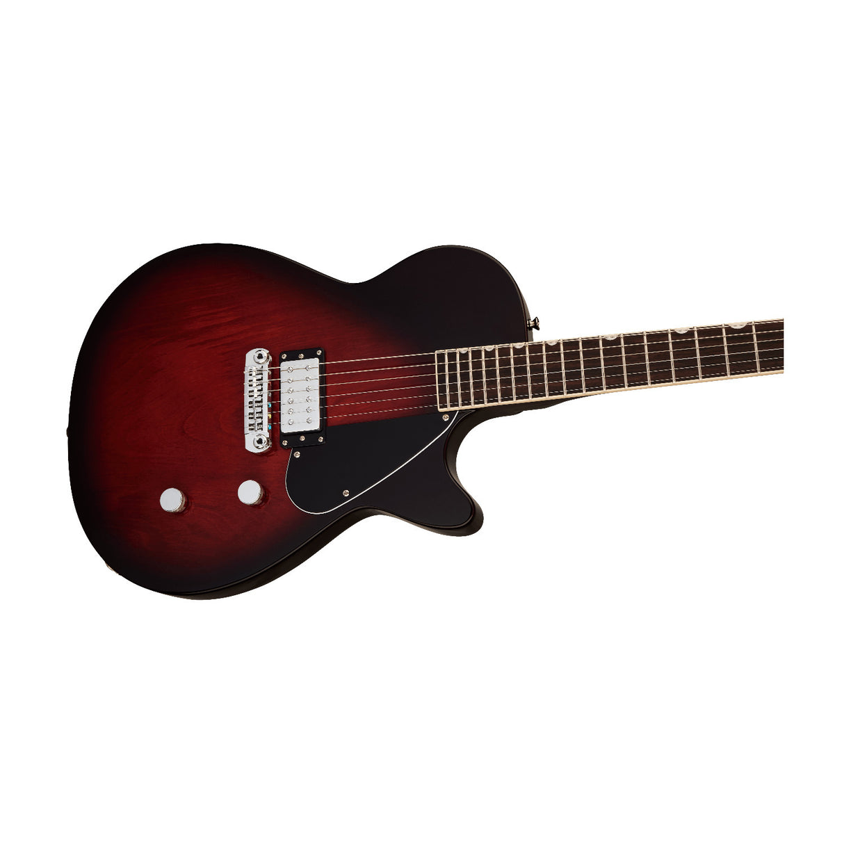Gretsch Electromatic Jet Club 1 Pickup 6-String Electric Guitar (Claret Burst)