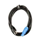 American DJ Locking Power Cable to Edison Cable (10 ft.)