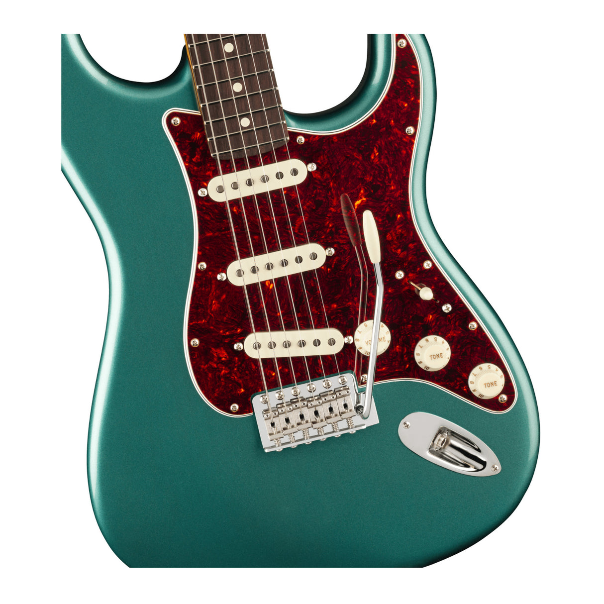 Fender American Professional Classic Stratocaster, Faded Sherwood Green Metallic
