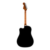 Fender California Standard Redondo CE, Spruce Top, Ivory Pickguard, Black