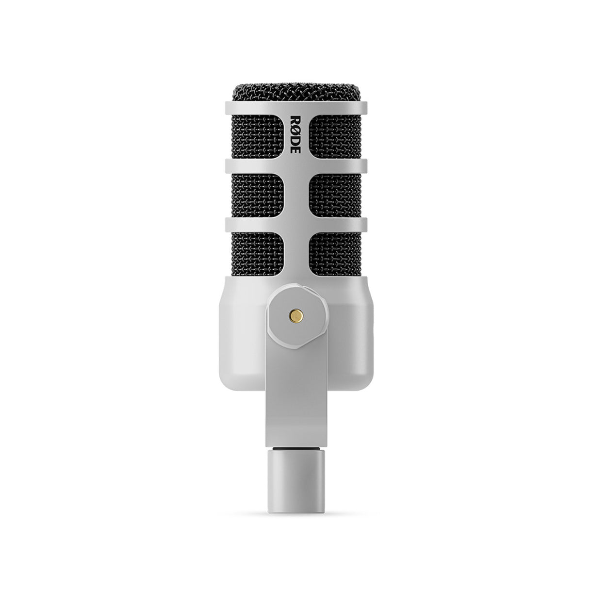 Rode PodMic Dynamic Cardioid Broadcast USB and XLR Microphone (White)