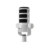 Rode PodMic Dynamic Cardioid Broadcast USB and XLR Microphone (White)