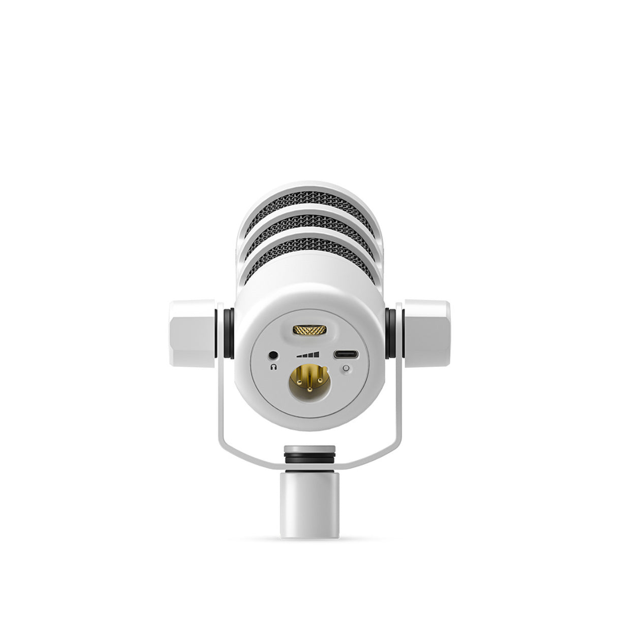 Rode PodMic Dynamic Cardioid Broadcast USB and XLR Microphone (White)