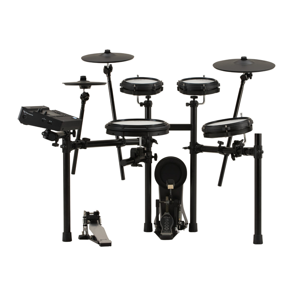 Roland TD313 Electronic V-Drums Pad Set with Snare, Toms, Cymbals and Kick Pad
