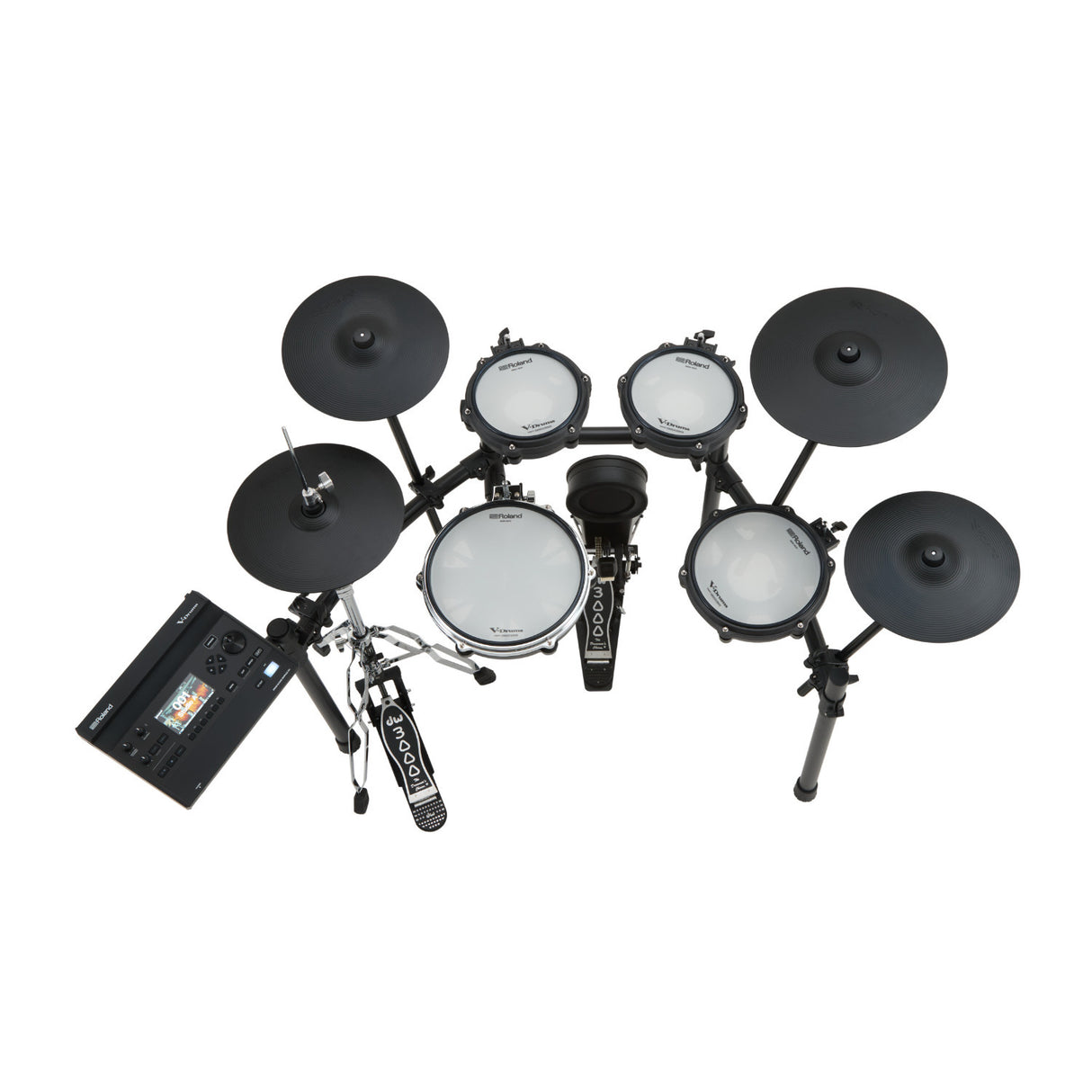 Roland TD316 Electronic V-Drums Pad Set with Snare, Toms, Cymbals and Kick Pad