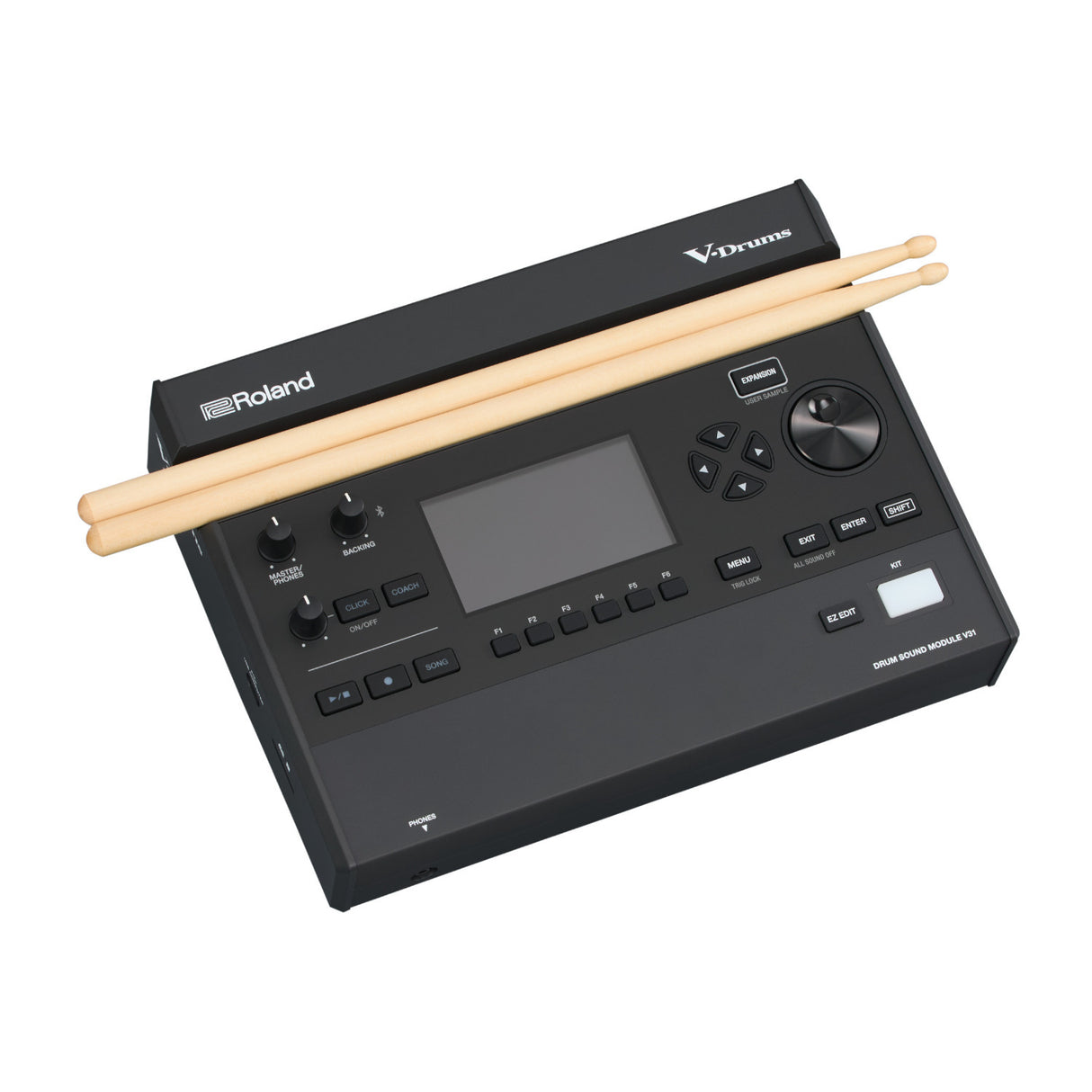 Roland V31 V-Drums Electronic Drum Sound Module with Bluetooth Audio