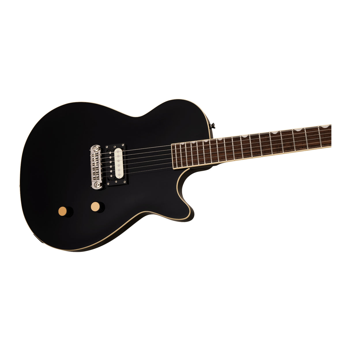 Gretsch Streamliner Jet 1 PU 6-String Right-Hand Electric Guitar (Jet Black)