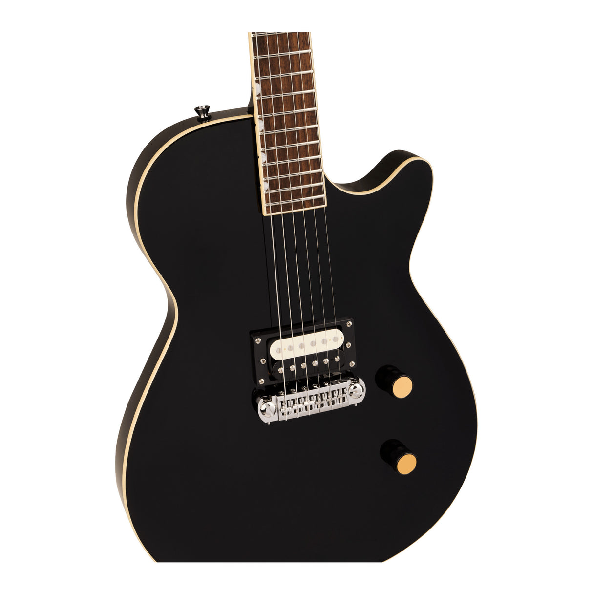 Gretsch Streamliner Jet 1 PU 6-String Right-Hand Electric Guitar (Jet Black)