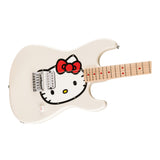 Fender x Hello Kitty White Stratocaster Guitar with Humbucking Pickup