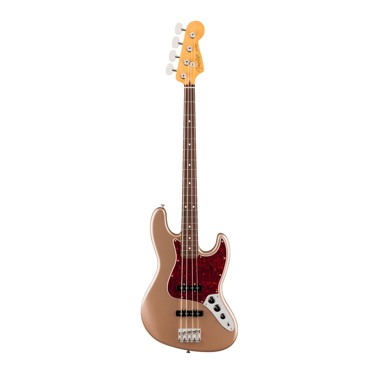 Fender American Professional Classic Jazz 4-String Bass (Faded Firemist Gold)