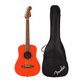 Fender California Standard Redondo Mini Acoustic Guitar with Bag (Fiesta Red)