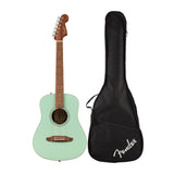Fender California Standard Redondo Mini Acoustic Guitar with Bag (Surf Green)