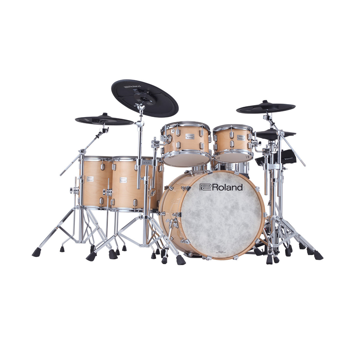 Roland VAD716 V-Drums Acoustic Design Electronic Drum Kit (Gloss Natural)