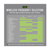 Shure BLX4R 1-Channel Rackmount Analog Wireless Receiver (H9: 512 to 542 MHz)