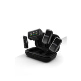 RDE Wireless Micro Camera Kit with Dual Clip-On Mics and Charging Case (Open Box)