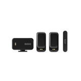 RDE Wireless Micro Camera Kit with Dual Clip-On Mics and Charging Case (Open Box)
