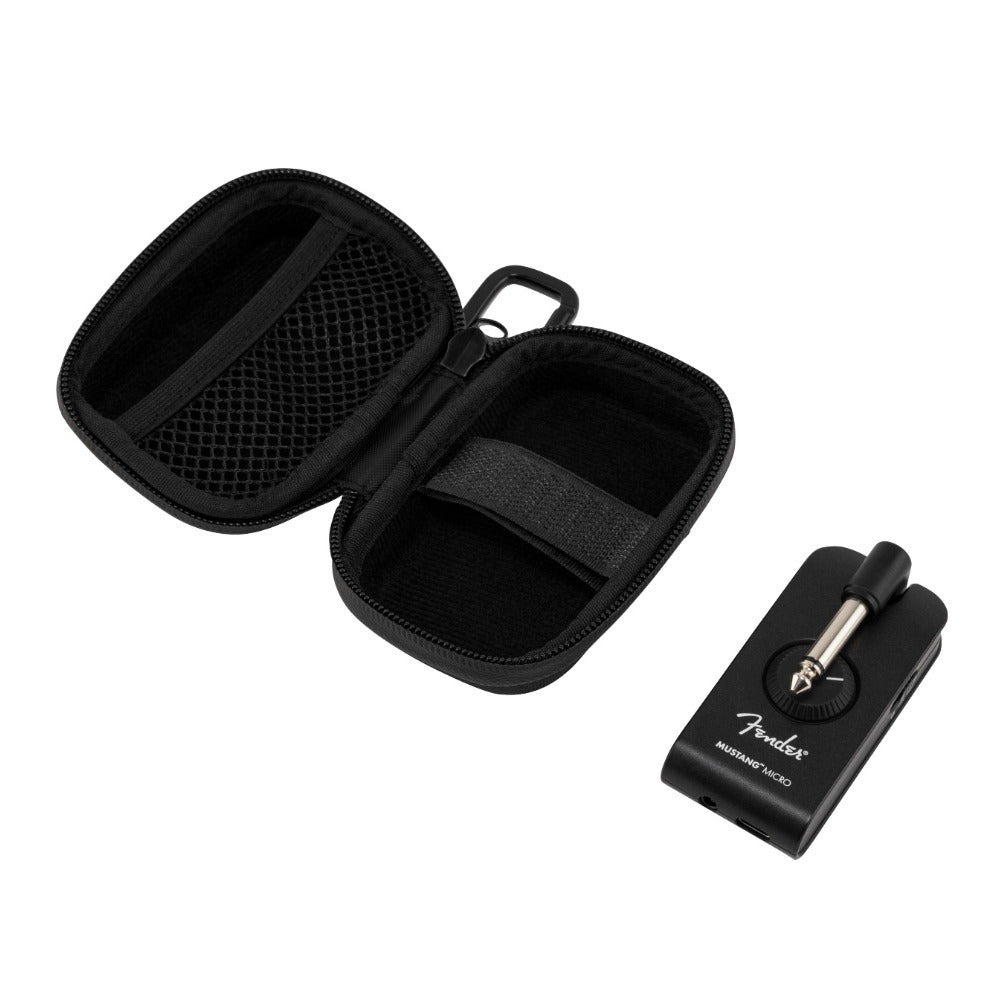 Fender Mustang Micro/Micro Plus Case - 3mm EVA Foam Shell (Black)