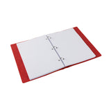 Fender Vegan Leather Music Note Book for Songwriting & Composition (Dakota Red)