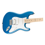 Squier Affinity Stratocaster HSS Pack, Lake Placid Blue with 15G Amp & Gig Bag