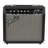 Squier Affinity Strat HSS Pack, Charcoal Frost Metallic with Gig Bag and 15G Amp