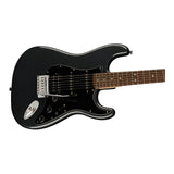 Squier Affinity Strat HSS Pack, Charcoal Frost Metallic with Gig Bag and 15G Amp