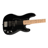 Squier Affinity Precision Bass PJ Pack Black with Gig Bag and Rumble 15 Amp 120V