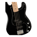 Squier Affinity Precision Bass PJ Pack Black with Gig Bag and Rumble 15 Amp 120V