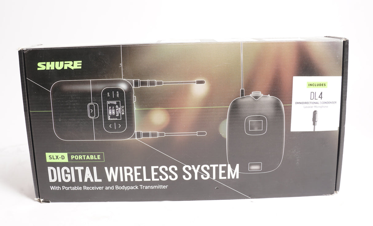 Shure G58 Band Digital Wireless Bodypack System with Transmitter, Receiver, Mic (Used)