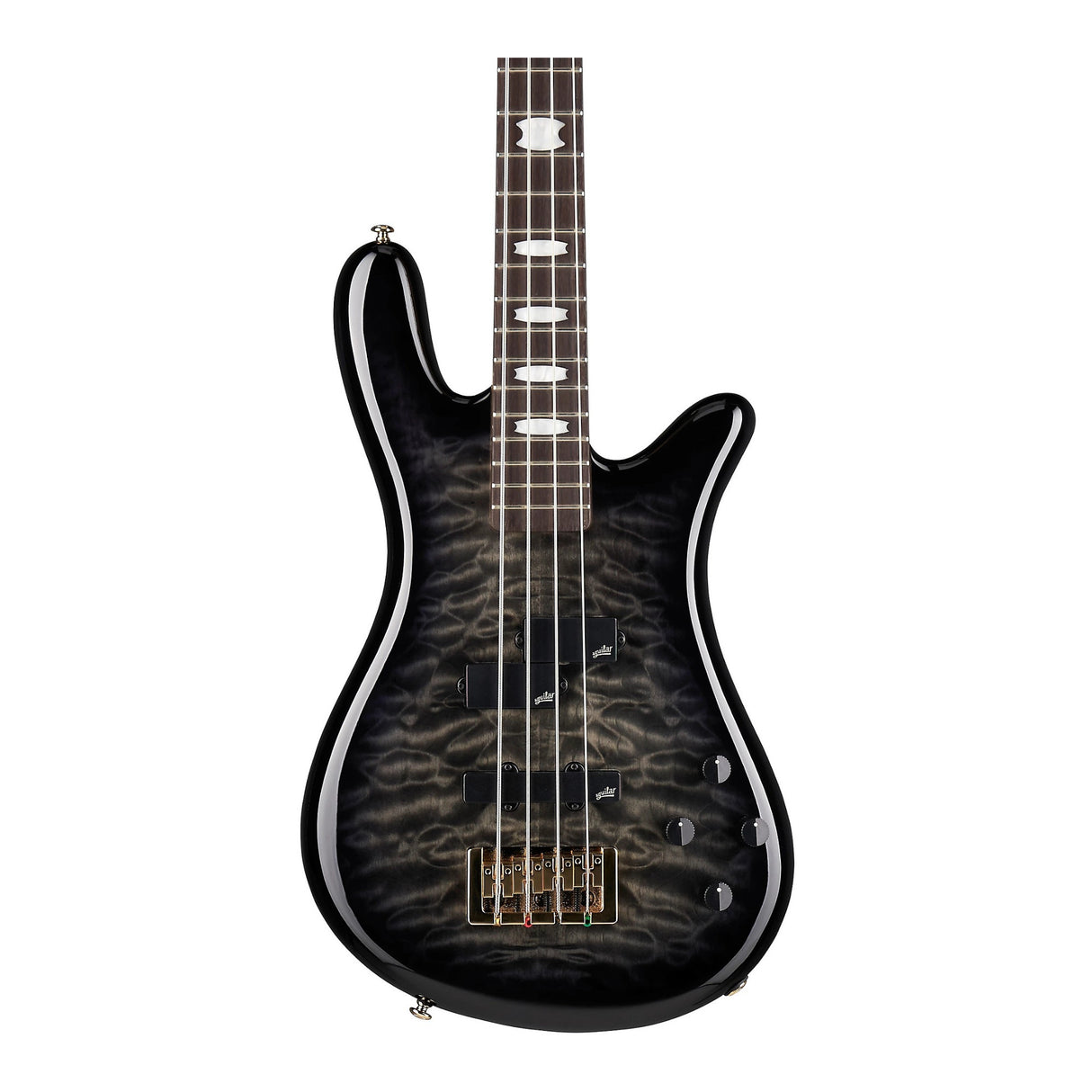 Spector Icon NS-2 Bolt-On 4-String Electric Bass Guitar (Black Stain Gloss)