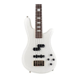 Spector Icon NS-2 Bolt-On 4-String Electric Bass Guitar (White Gloss)
