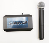 Shure BLX24/SM58 H11 Frequency Band Simple Setup Wireless Microphone System (Used)