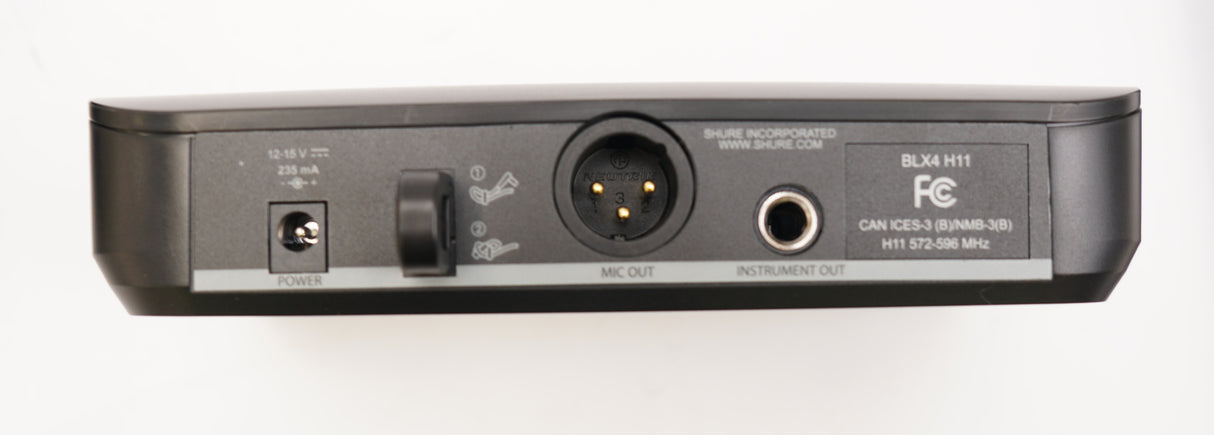 Shure BLX24/SM58 H11 Frequency Band Simple Setup Wireless Microphone System (Used)