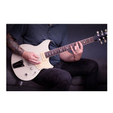 Yamaha Revstar RSS20T Electric Guitar with Chambered Body (Vintage White)