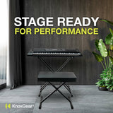Yamaha P143B with stand and Bench