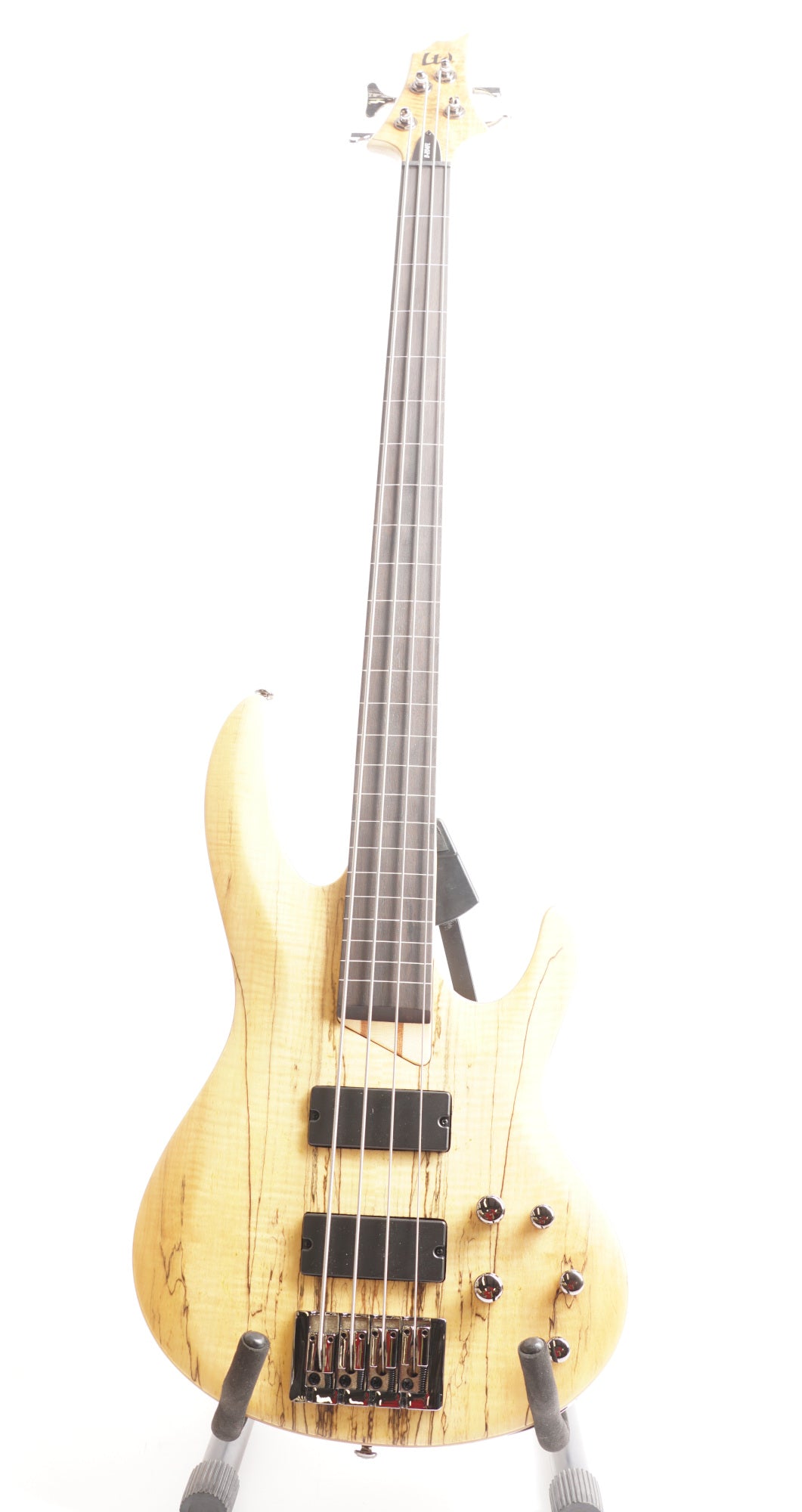 ESP LTD B-204SM Fretless Bass Guitar - Natural Satin (Used)