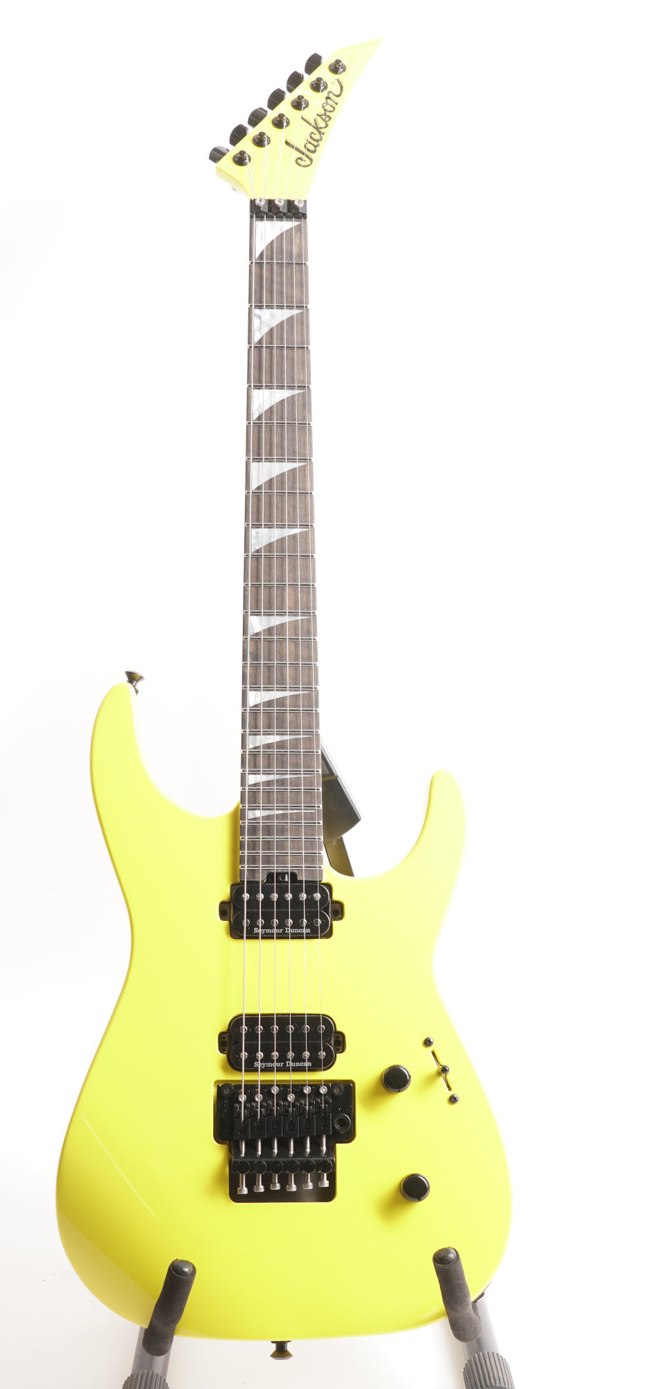 Jackson American Series Soloist SL2 DX 6 String Lemon Ice Electric Guitar (Used)