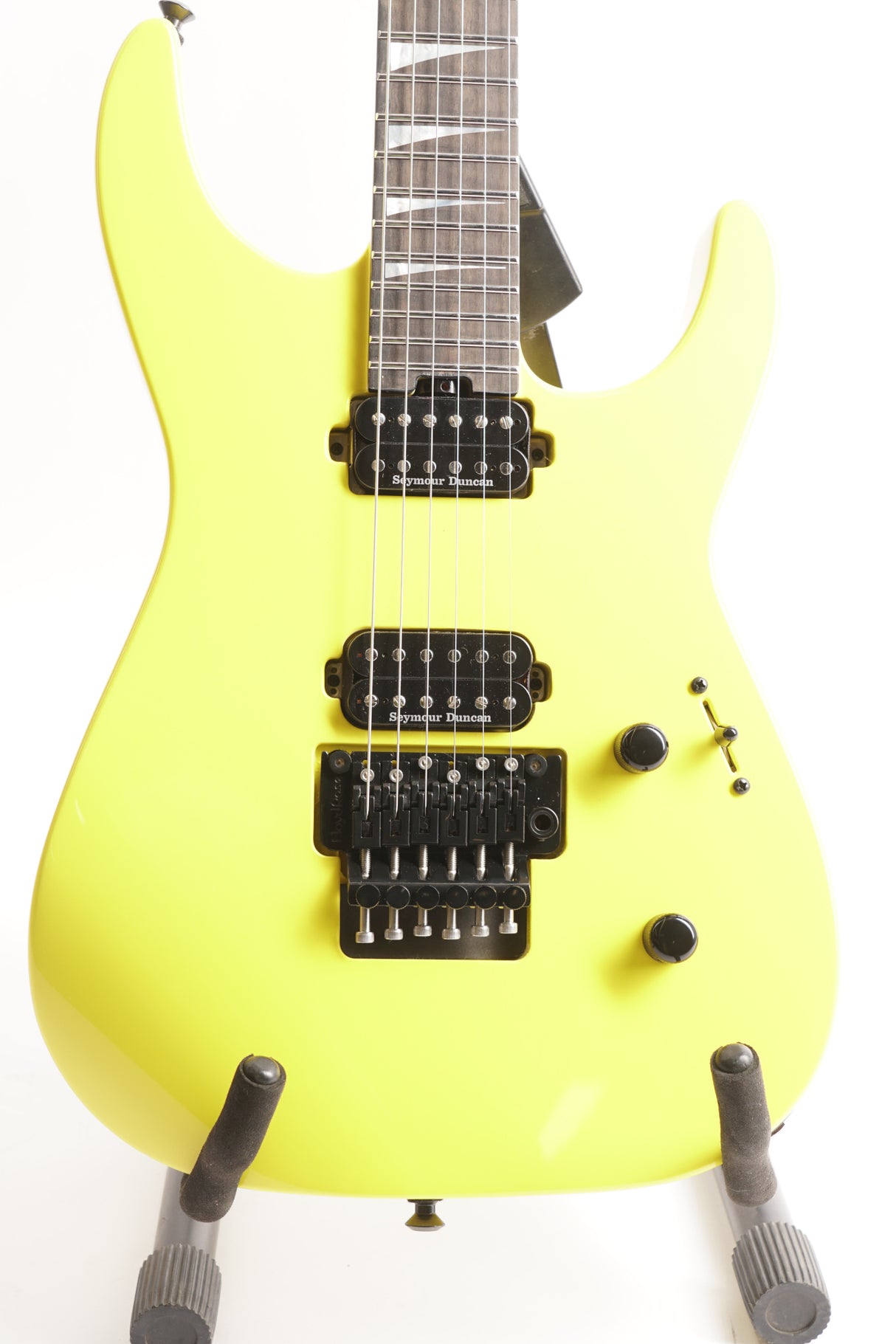 Jackson American Series Soloist SL2 DX 6 String Lemon Ice Electric Guitar (Used)