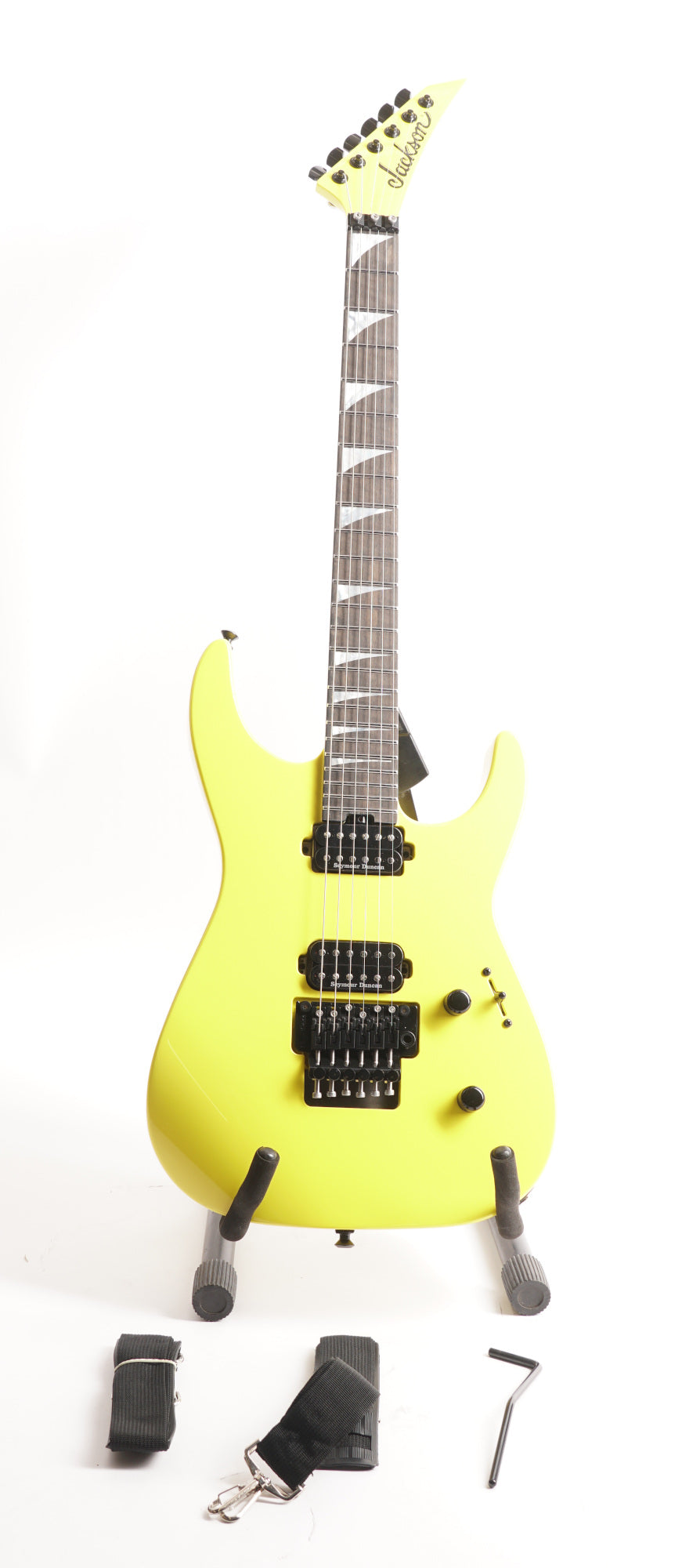 Jackson American Series Soloist SL2 DX 6 String Lemon Ice Electric Guitar (Used)