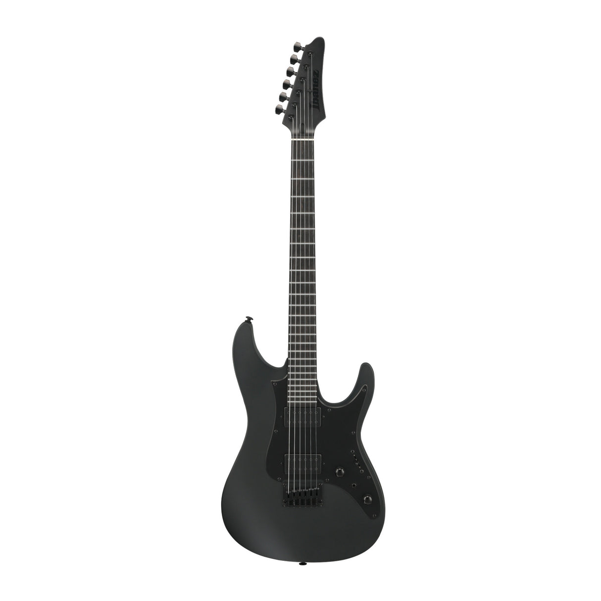 Ibanez AZ Iron Label 6-String Electric Guitar with Basswood Body (Black Flat)