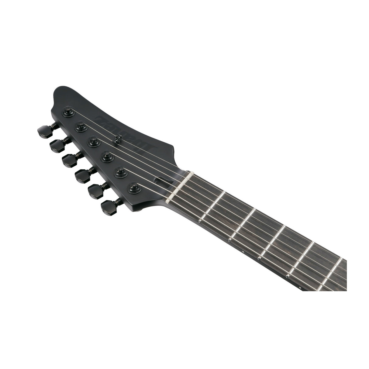 Ibanez AZ Iron Label 6-String Electric Guitar with Basswood Body (Black Flat)