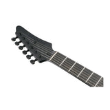 Ibanez AZ Iron Label 6-String Electric Guitar with Basswood Body (Black Flat)