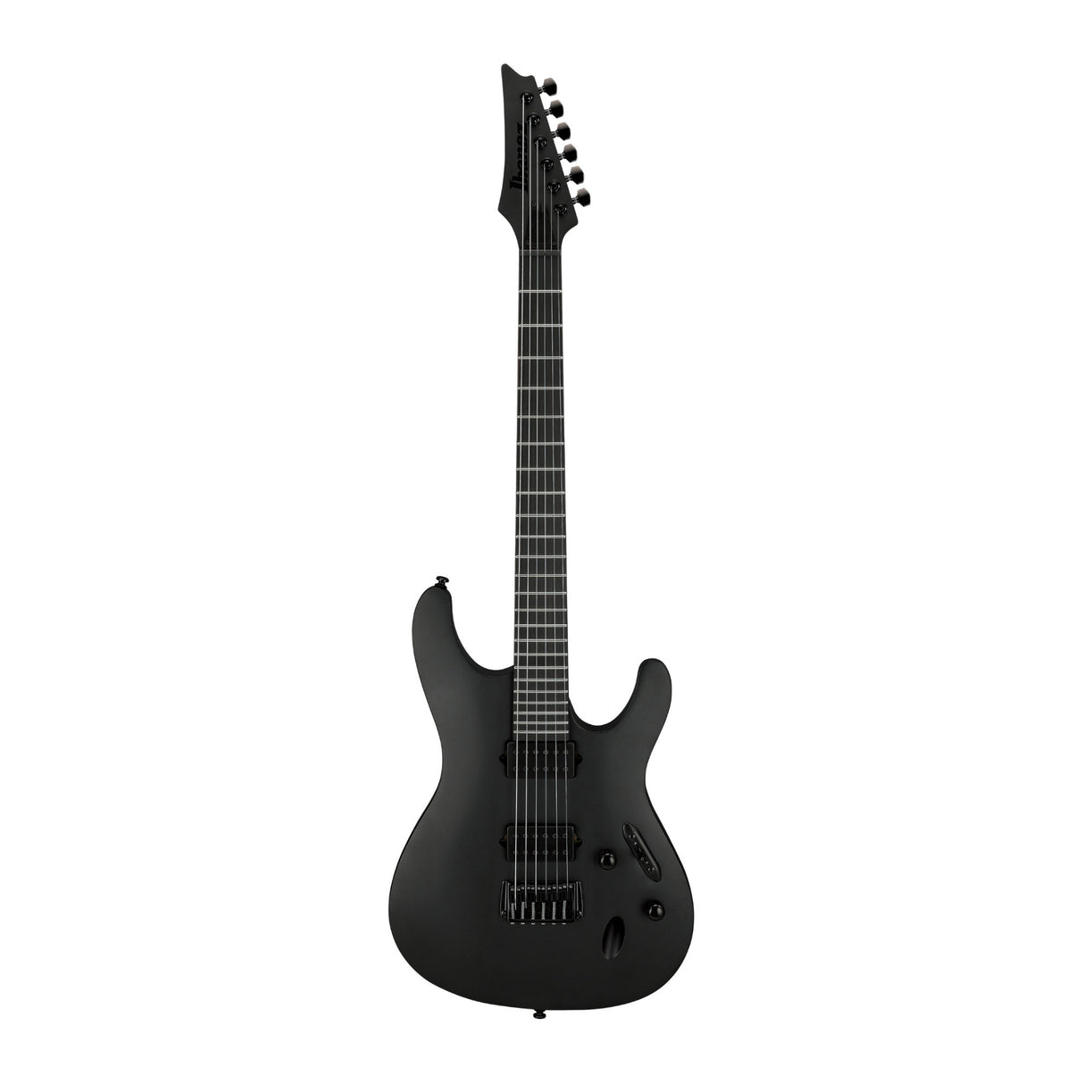 Ibanez S Iron Label 6str Electric Guitar (Black Flat)
