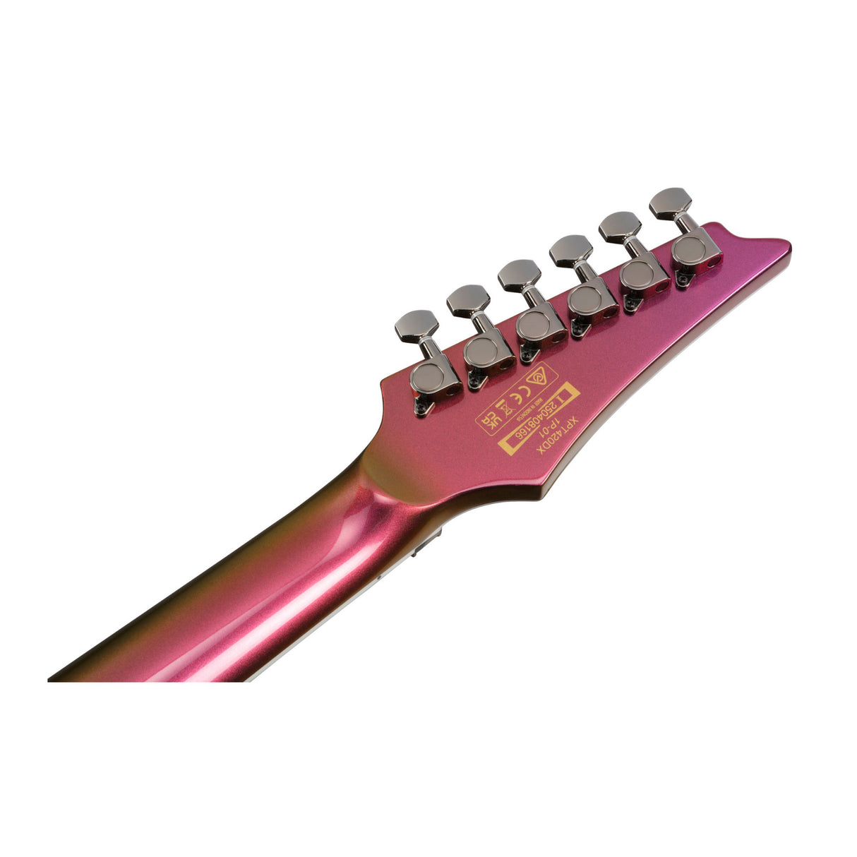 Ibanez Xiphos 6str Electric Guitar with Gig Bag (Rose Gold Chameleon)