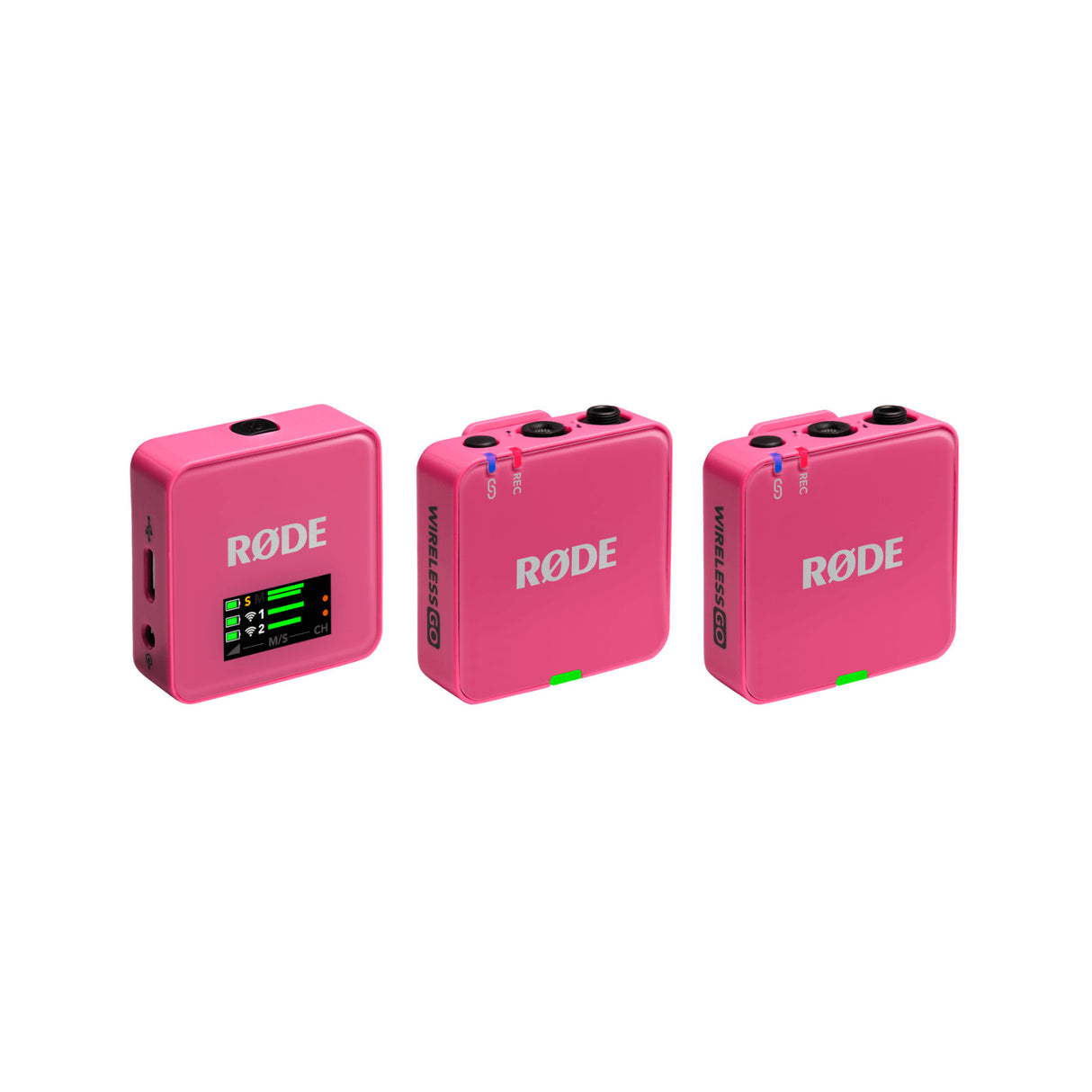 RODE Wireless GO (Gen 3) Compact Wireless Microphone System (Pink)