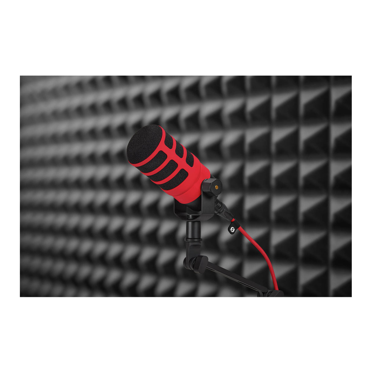 Rode WS14 Deluxe Pop Filter for PodMic (Red)