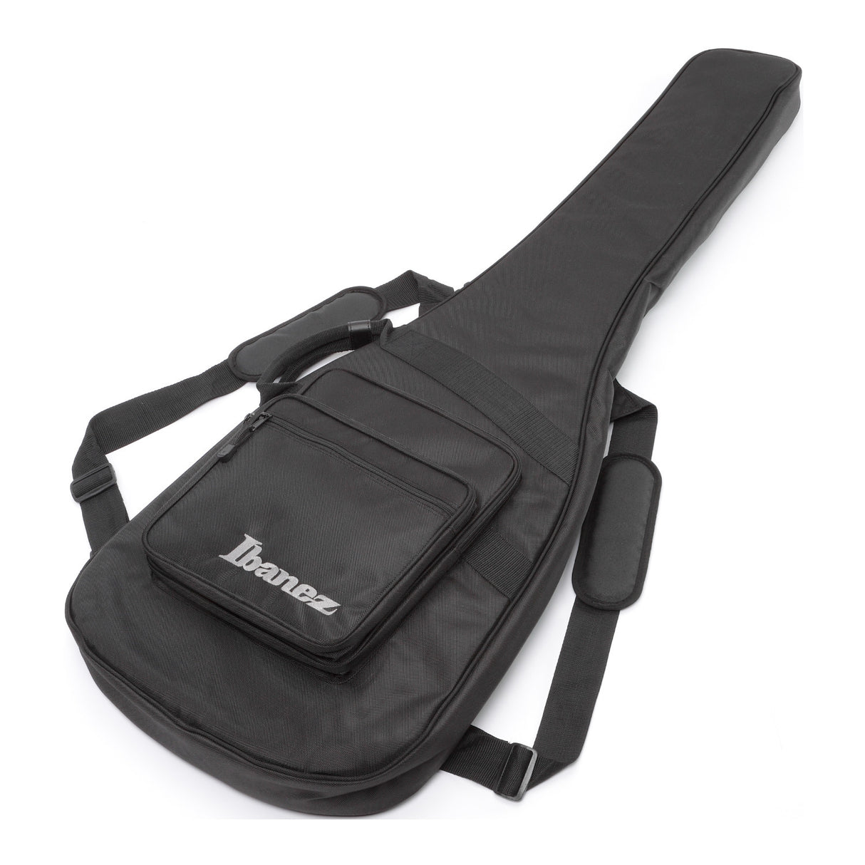 Ibanez ICB 4-String Electric Bass Guitar with Panga Panga Fretboard (Black Flat)